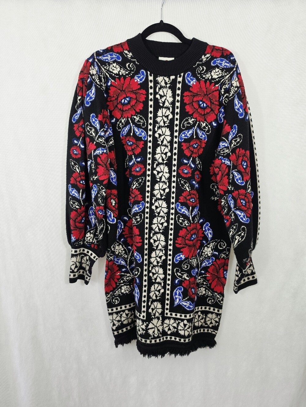 Farm Rio Valentina Puff Sleeve Dress - Picture 8 of 9